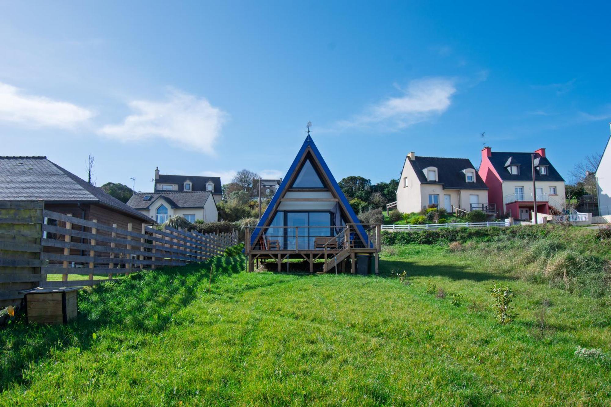 Le Tipi Bleu Tiny House Neuve Avec Terrasse Et Jardin Villa Camaret-sur-Mer Luaran gambar